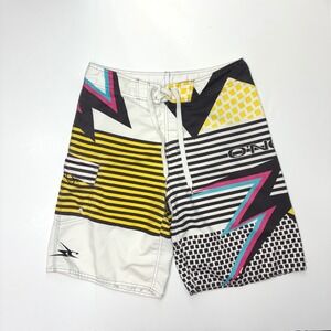 Sold. Do not buy ONeill Mens Retro 80s Geometric Board Shorts White